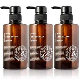 オーガニックシャンプー「AMY  BLOOM SHAMPOO」400g×3本