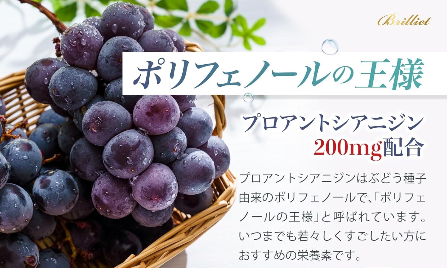 B Brilliet メガカリウム1300＆ポリフェノール200